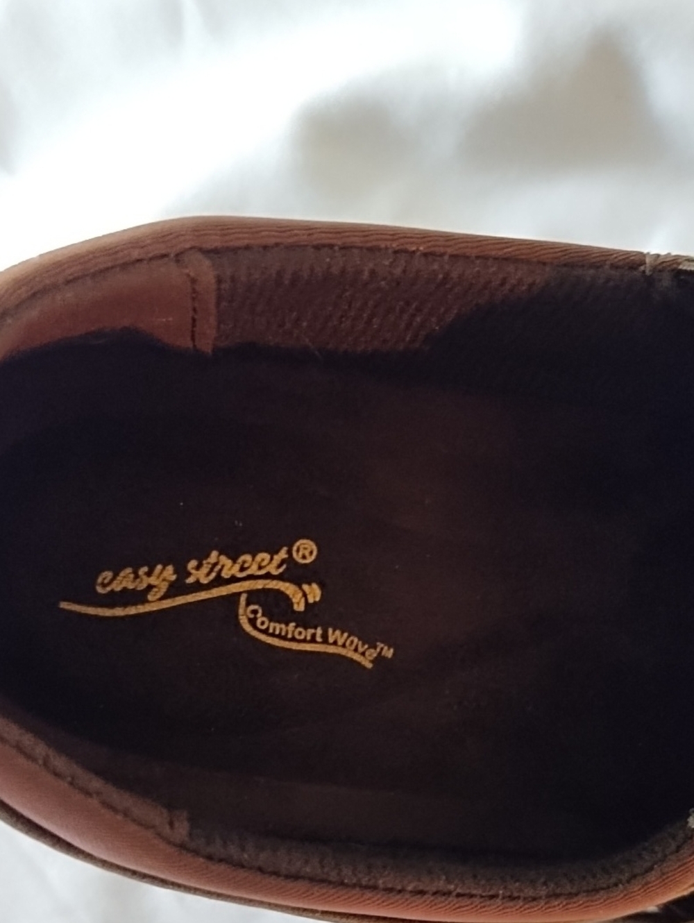 easy street Taupe Slip-On Clogs with Buckle Accent - Picture 8 of 9